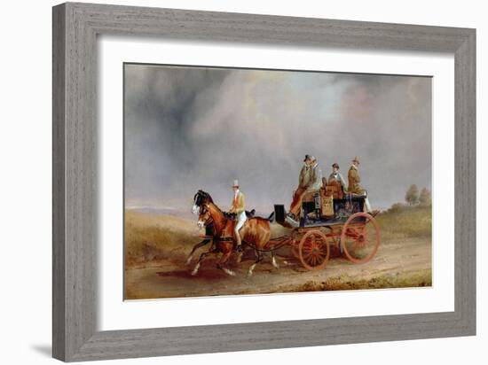 Going Shooting; a Postillion and Pair with a Game Cart-Charles Cooper Henderson-Framed Giclee Print