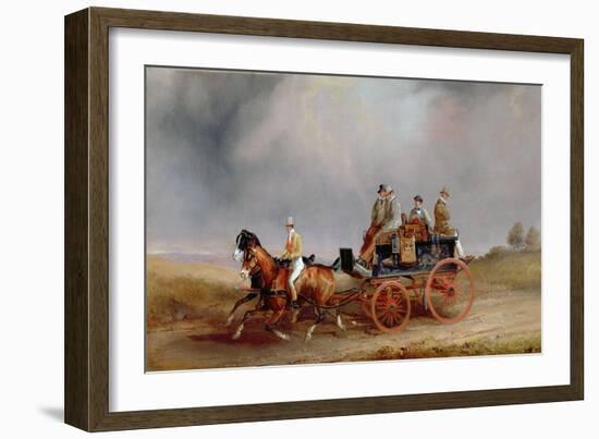 Going Shooting; a Postillion and Pair with a Game Cart-Charles Cooper Henderson-Framed Giclee Print