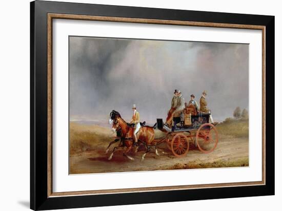 Going Shooting; a Postillion and Pair with a Game Cart-Charles Cooper Henderson-Framed Giclee Print