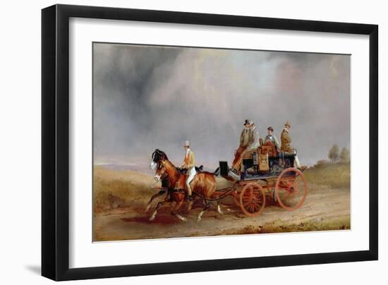 Going Shooting; a Postillion and Pair with a Game Cart-Charles Cooper Henderson-Framed Giclee Print