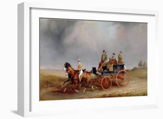 Going Shooting; a Postillion and Pair with a Game Cart-Charles Cooper Henderson-Framed Giclee Print