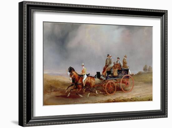 Going Shooting; a Postillion and Pair with a Game Cart-Charles Cooper Henderson-Framed Giclee Print