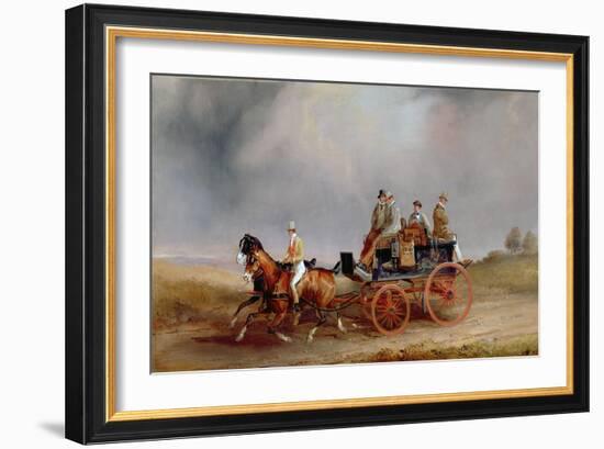 Going Shooting; a Postillion and Pair with a Game Cart-Charles Cooper Henderson-Framed Giclee Print