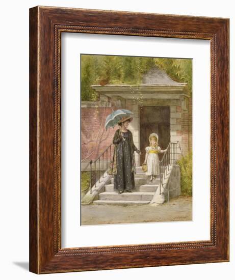 Going Shopping-George Goodwin Kilburne-Framed Giclee Print