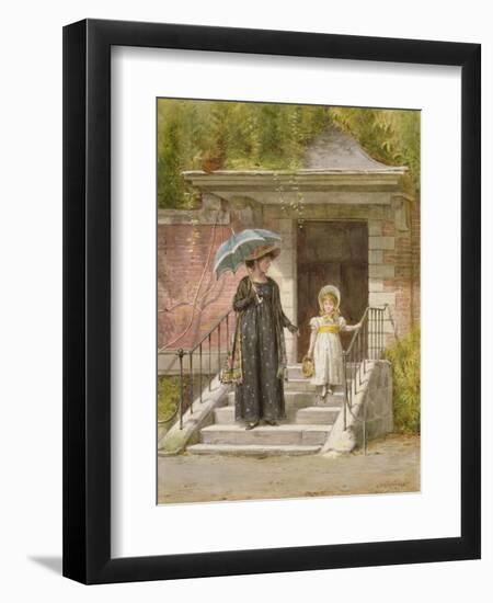 Going Shopping-George Goodwin Kilburne-Framed Giclee Print