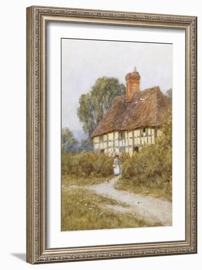 Going Shoppping-Helen Allingham-Framed Giclee Print