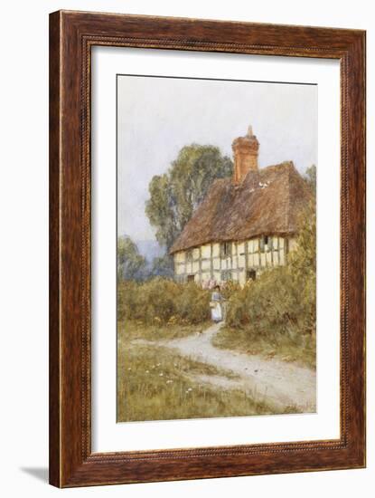 Going Shoppping-Helen Allingham-Framed Giclee Print