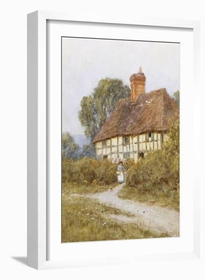 Going Shoppping-Helen Allingham-Framed Giclee Print