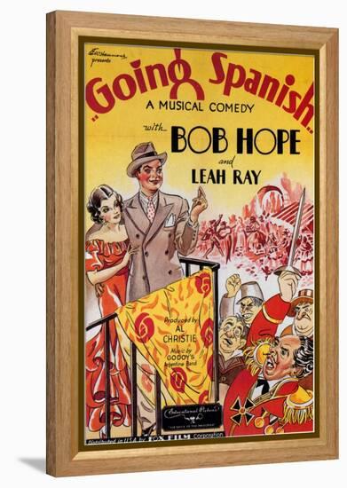 Going Spanish, 1934-null-Framed Stretched Canvas