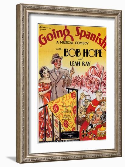 Going Spanish, 1934-null-Framed Art Print