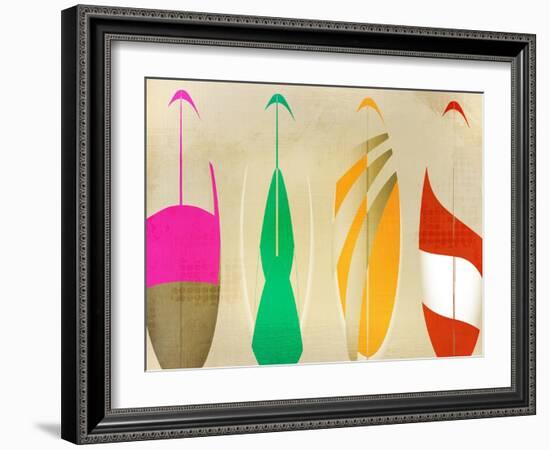 Going Surfing-Kimberly Allen-Framed Art Print