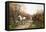 Going Through the Copse-Heywood Hardy-Framed Premier Image Canvas