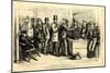 Going Through the Form of Universal Suffrage, 1871-Thomas Nast-Mounted Giclee Print