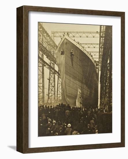 Going - Titanic, May 31St, 1911-null-Framed Giclee Print