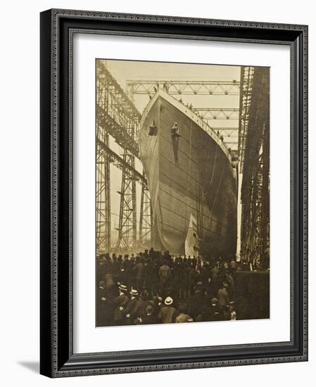 Going - Titanic, May 31St, 1911-null-Framed Giclee Print