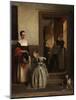 Going to a Party, 1866-John Callcott Horsley-Mounted Giclee Print