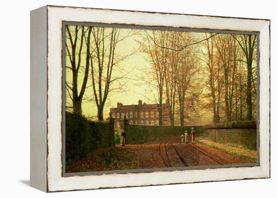 Going to Church, 1880-John Atkinson Grimshaw-Framed Premier Image Canvas