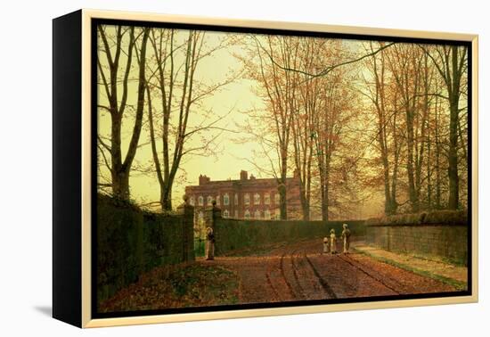 Going to Church, 1880-John Atkinson Grimshaw-Framed Premier Image Canvas