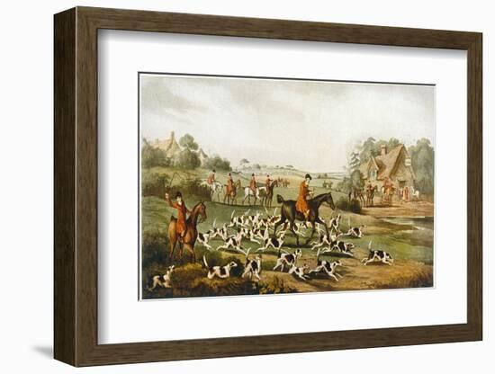 Going to Cover, Hunting-H Alken-Framed Photographic Print