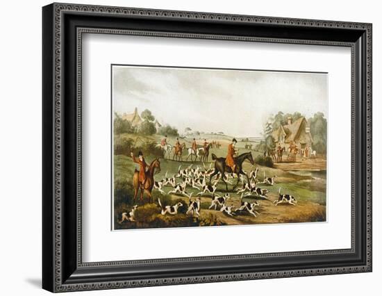 Going to Cover, Hunting-H Alken-Framed Photographic Print