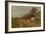 Going to Market, 1895 (Oil on Canvas)-Charles Collins-Framed Giclee Print