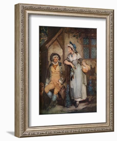 Going to Market, 18th century, (1924)-William Nutter-Framed Giclee Print