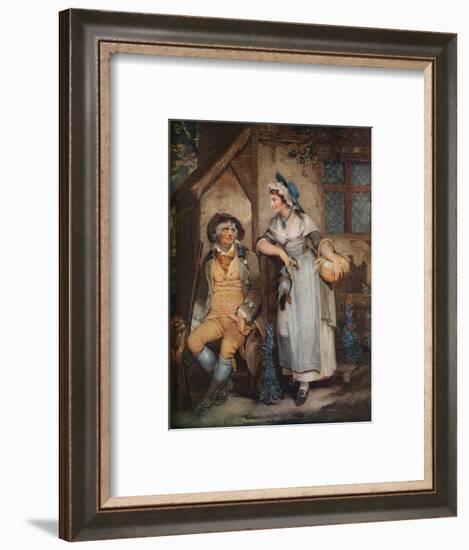 Going to Market, 18th century, (1924)-William Nutter-Framed Giclee Print