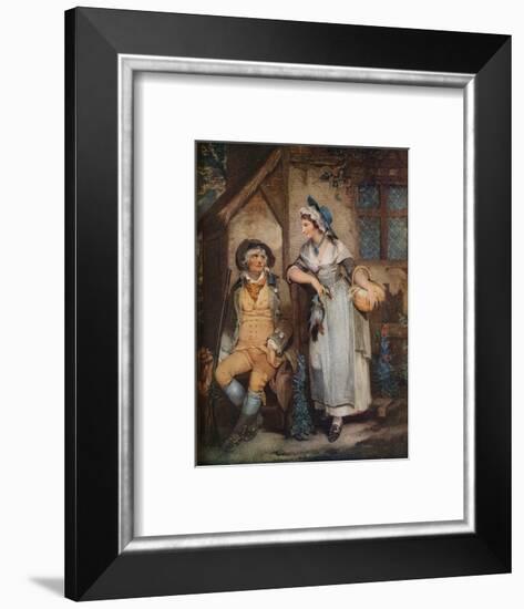 Going to Market, 18th century, (1924)-William Nutter-Framed Giclee Print