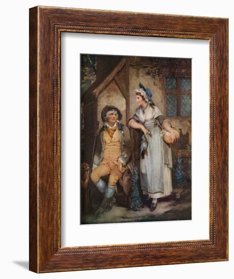 Going to Market, 18th century, (1924)-William Nutter-Framed Giclee Print