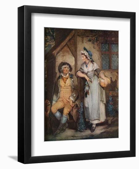 Going to Market, 18th century, (1924)-William Nutter-Framed Giclee Print