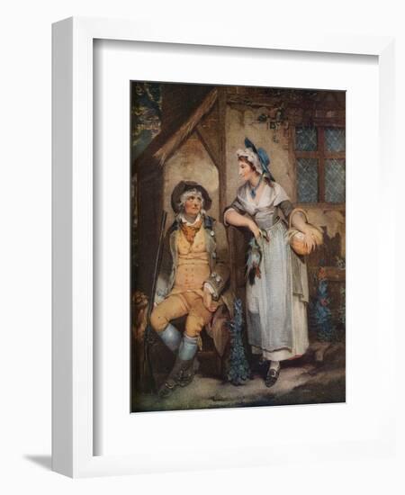 Going to Market, 18th century, (1924)-William Nutter-Framed Giclee Print