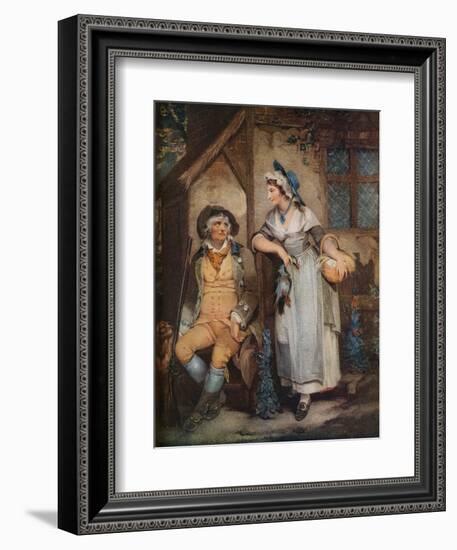 Going to Market, 18th century, (1924)-William Nutter-Framed Giclee Print