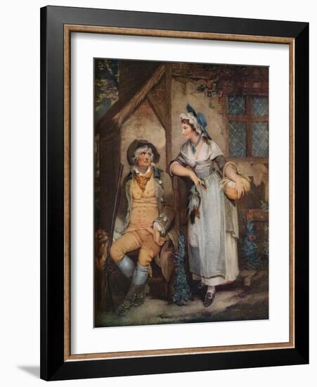 Going to Market, 18th century, (1924)-William Nutter-Framed Giclee Print