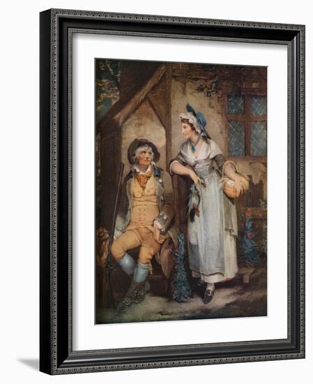 Going to Market, 18th century, (1924)-William Nutter-Framed Giclee Print