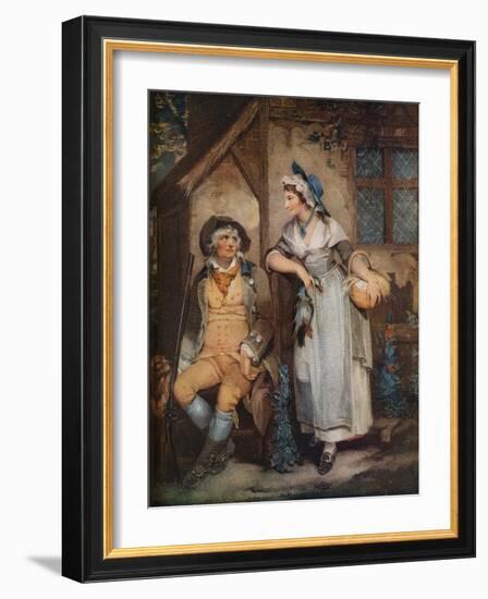 Going to Market, 18th century, (1924)-William Nutter-Framed Giclee Print