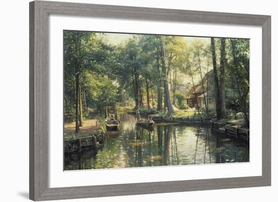 Going to Market-Peder Mork Monsted-Framed Premium Giclee Print