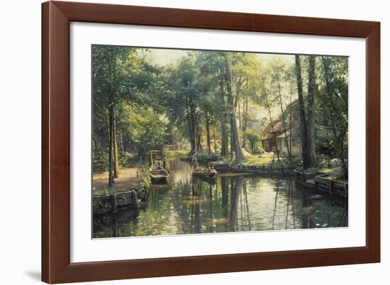 Going to Market-Peder Mork Monsted-Framed Premium Giclee Print