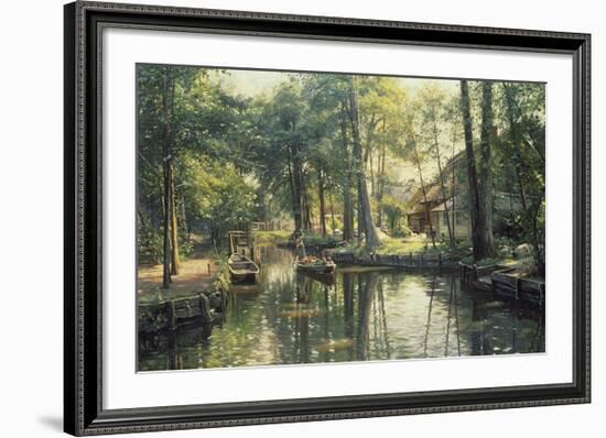 Going to Market-Peder Mork Monsted-Framed Premium Giclee Print