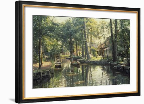 Going to Market-Peder Mork Monsted-Framed Premium Giclee Print