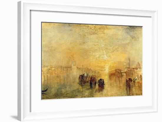 Going to the Ball (San Martino), 1846-J. M. W. Turner-Framed Giclee Print