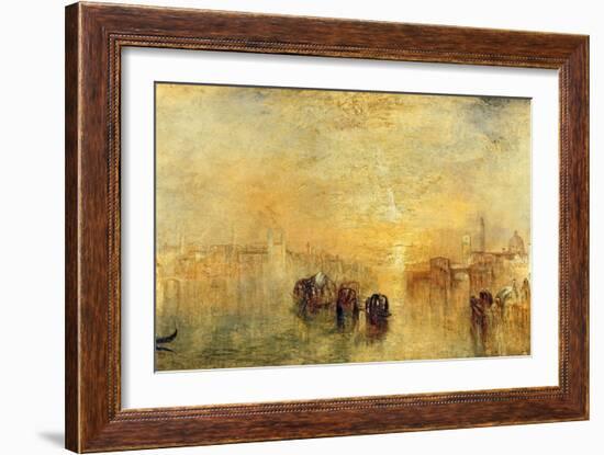 Going to the Ball (San Martino), 1846-J. M. W. Turner-Framed Giclee Print