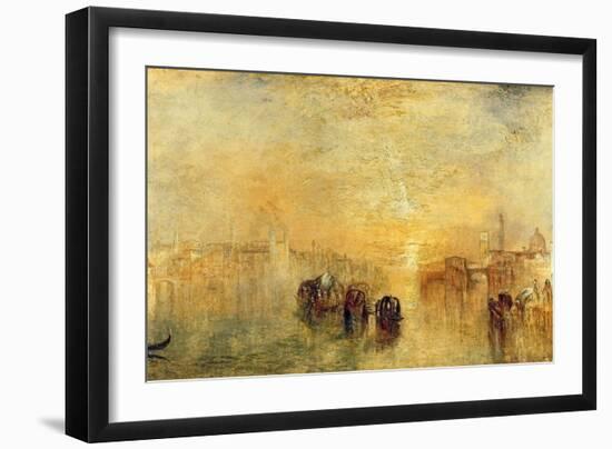 Going to the Ball (San Martino), 1846-J. M. W. Turner-Framed Giclee Print