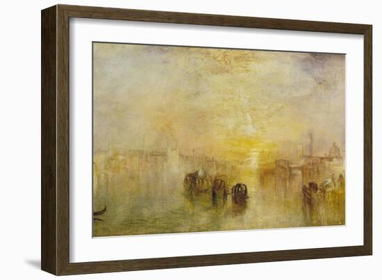 Going to the Ball (San Martino)-J. M. W. Turner-Framed Giclee Print