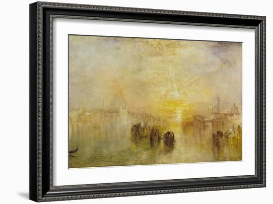 Going to the Ball (San Martino)-J. M. W. Turner-Framed Giclee Print