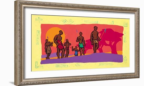 Going to the Ceremony-Gerry Baptist-Framed Giclee Print
