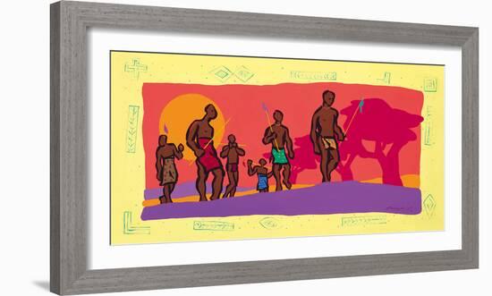 Going to the Ceremony-Gerry Baptist-Framed Giclee Print