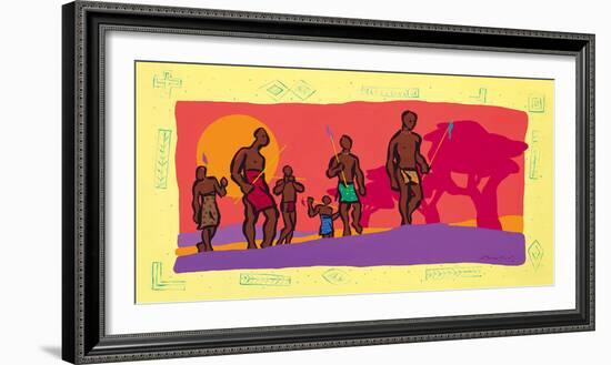 Going to the Ceremony-Gerry Baptist-Framed Giclee Print