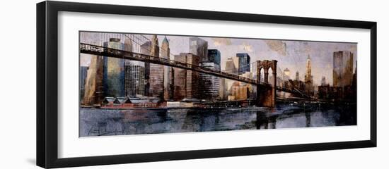 Going to the City-Marti Bofarull-Framed Giclee Print