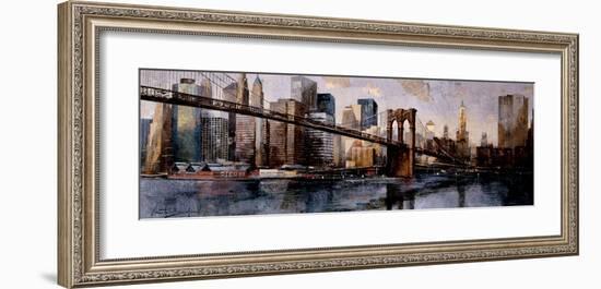 Going to the City-Marti Bofarull-Framed Giclee Print