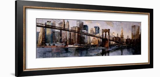 Going to the City-Marti Bofarull-Framed Giclee Print